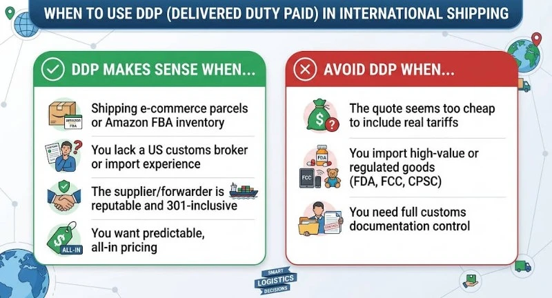 when to use ddp when to use ddp