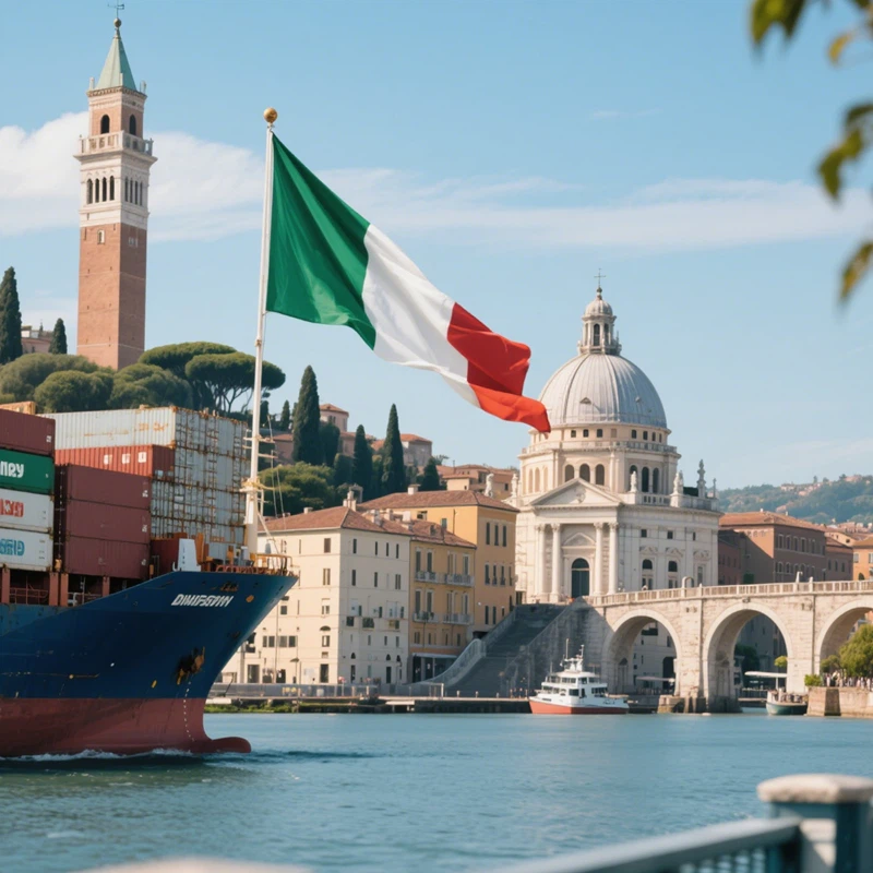 Shipping From China To Italy Sea and Air Freight